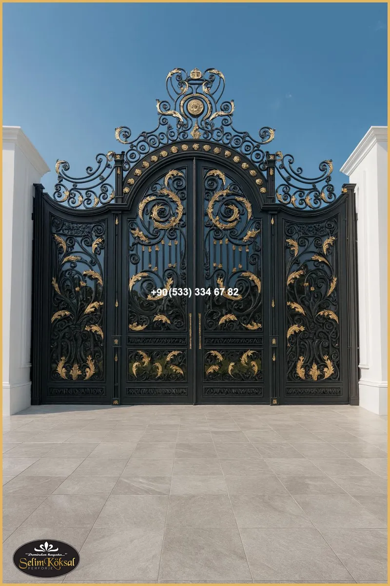 VİLLA KAPILARI-FERFORJE VİLLA KAPILAR-VİLLA GİRİŞ KAPILAR-BAHÇE KAPILARI-FERFORJE KAPILAR